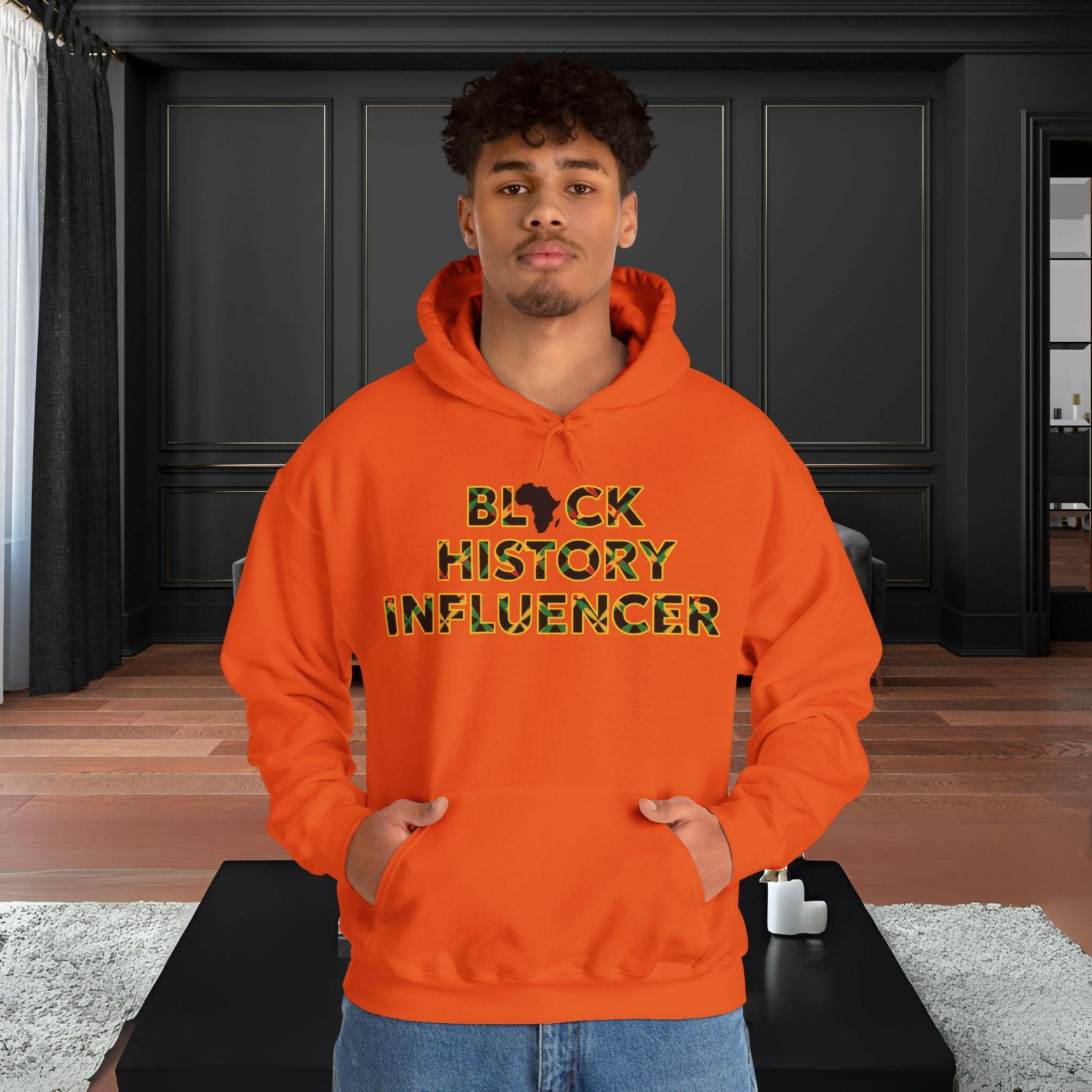 'Influencer' Men's Hoodie - MKCM Modern Designs