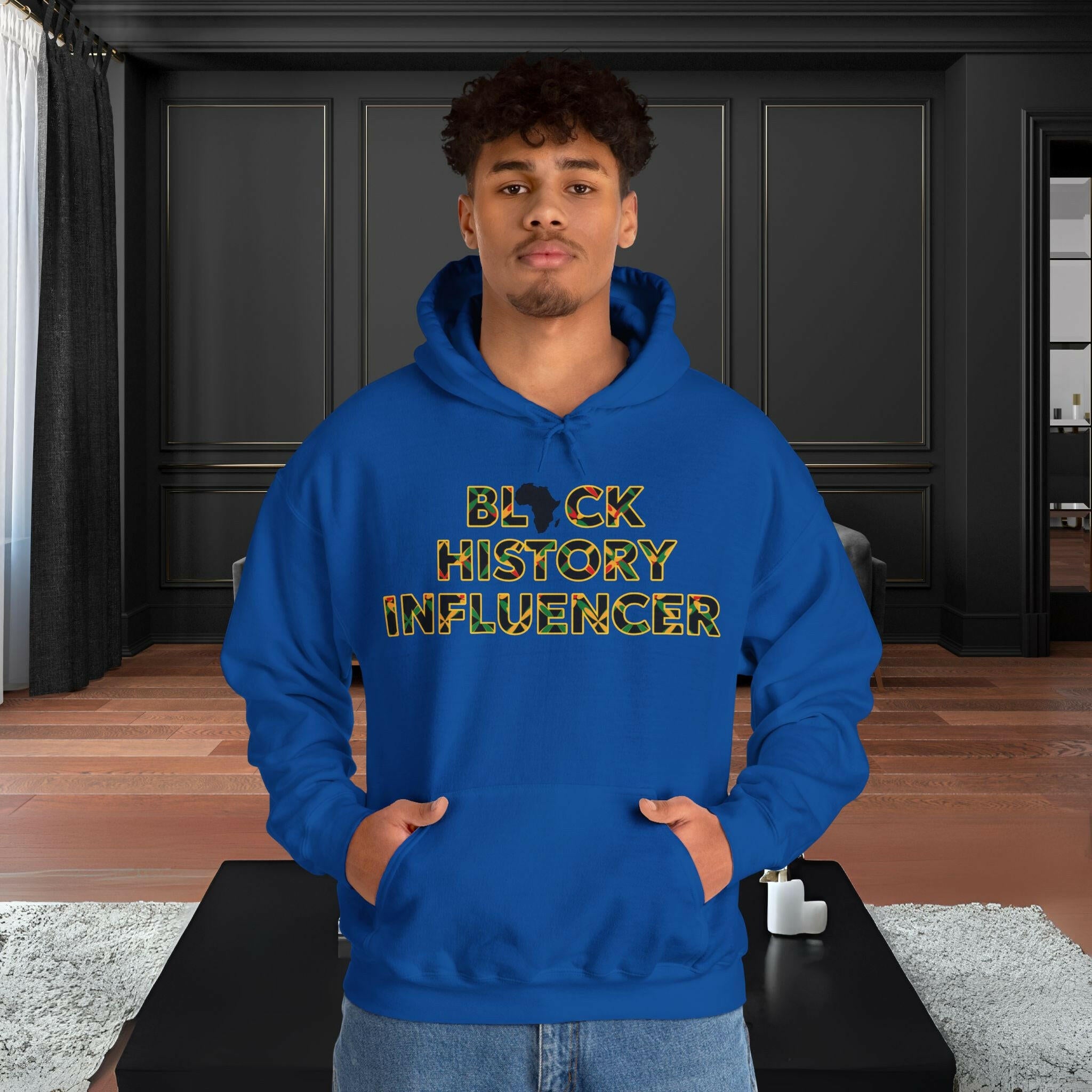 'Influencer' Men's Hoodie - MKCM Modern Designs