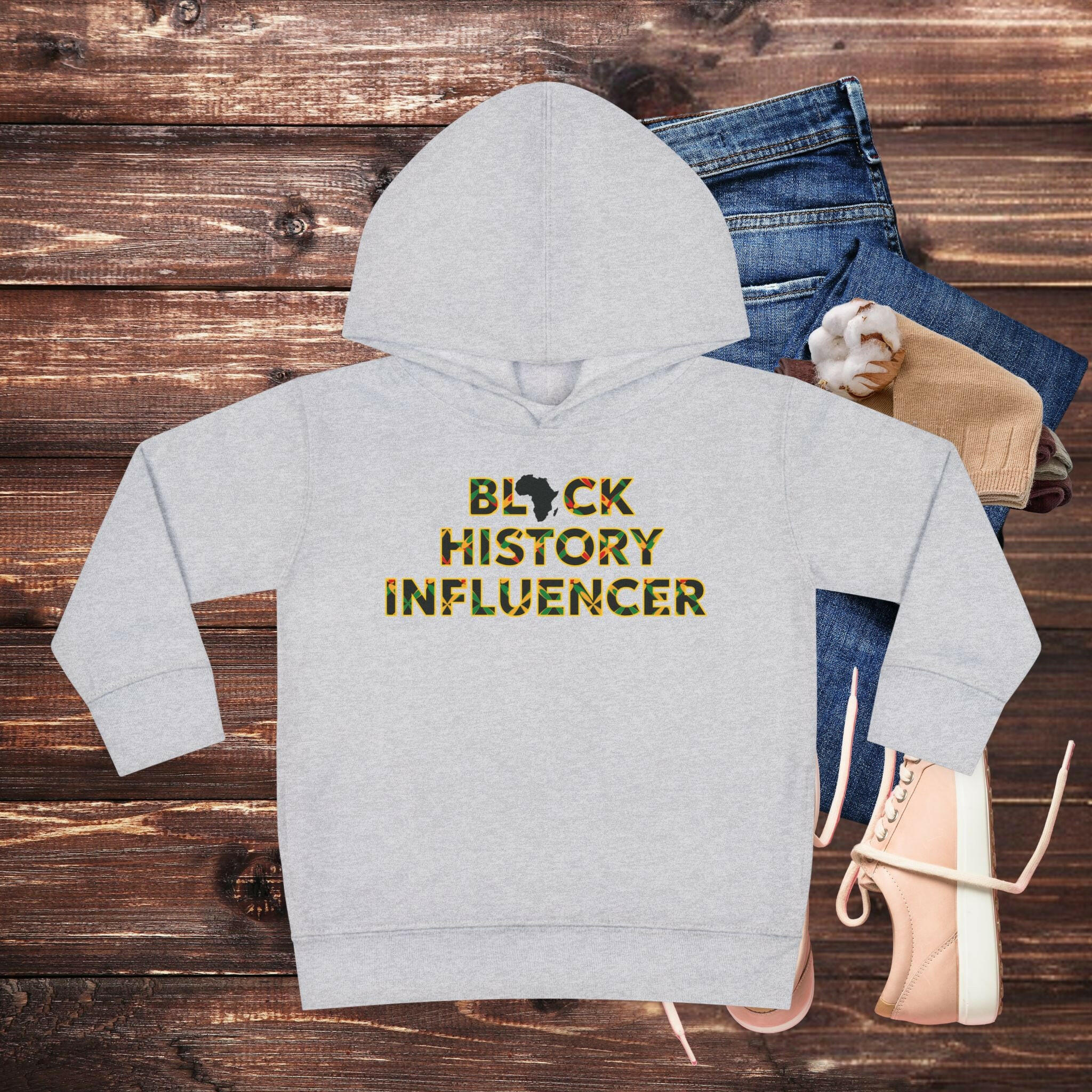 'Influencer' Toddler Hoodie - MKCM Modern Designs