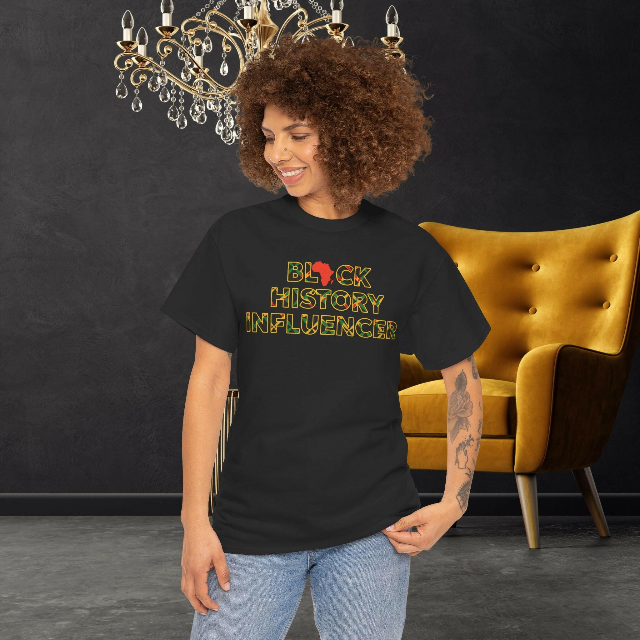 ‘Influencer' Women's Tee - MKCM Modern Designs