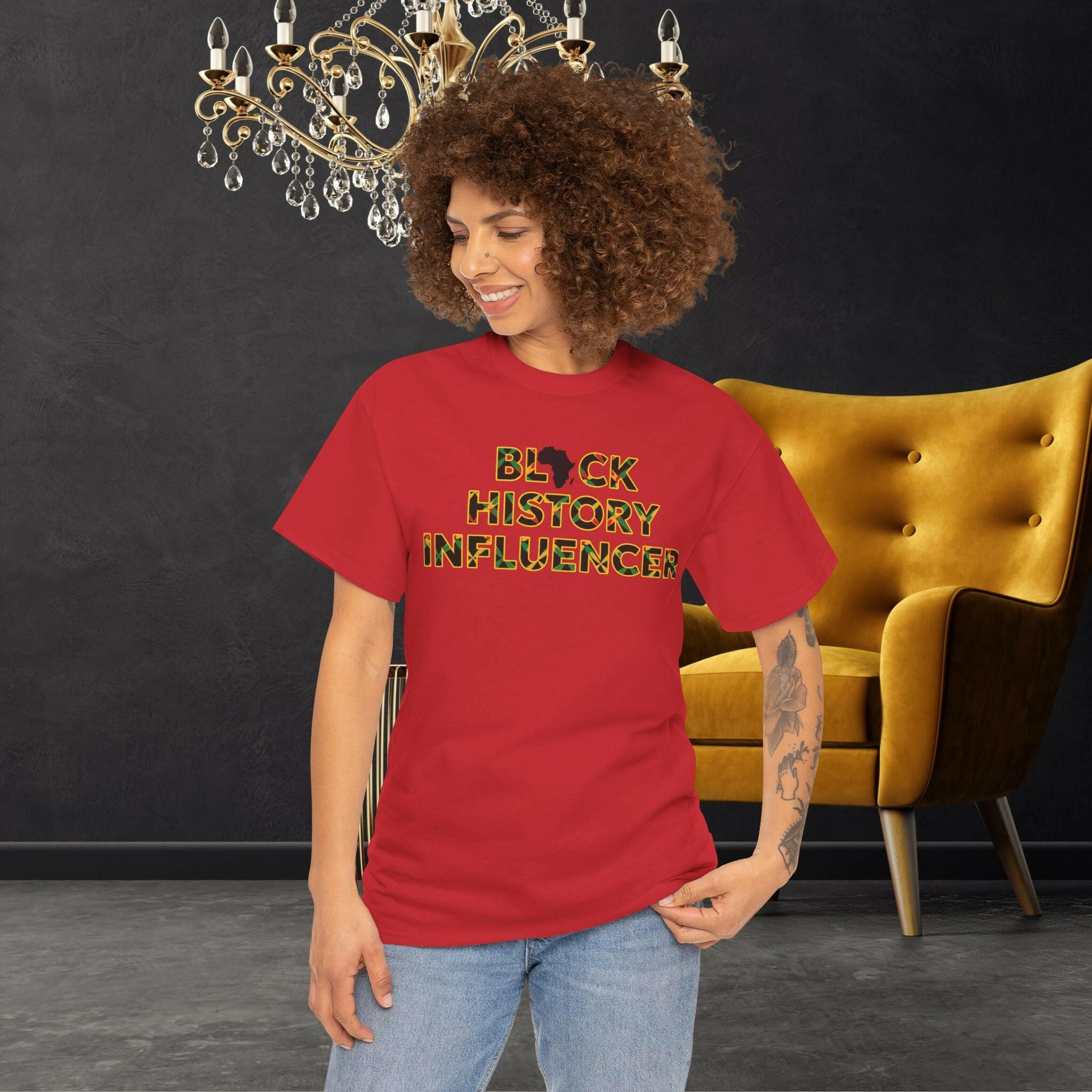 ‘Influencer' Women's Tee - MKCM Modern Designs