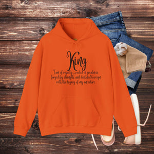 'King' Men's Hoodie - MKCM Modern Designs