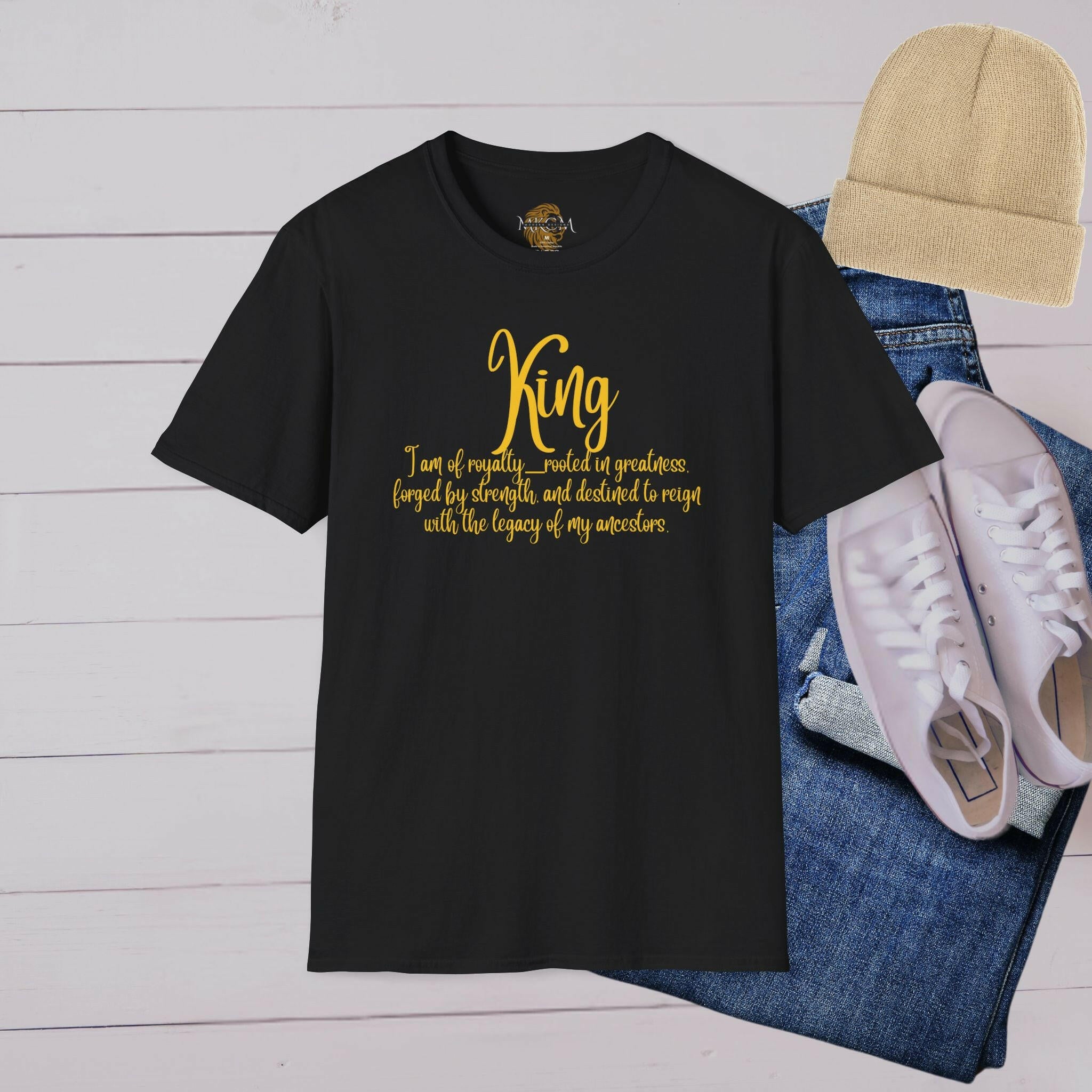 'King' T-Shirt - MKCM Modern Designs