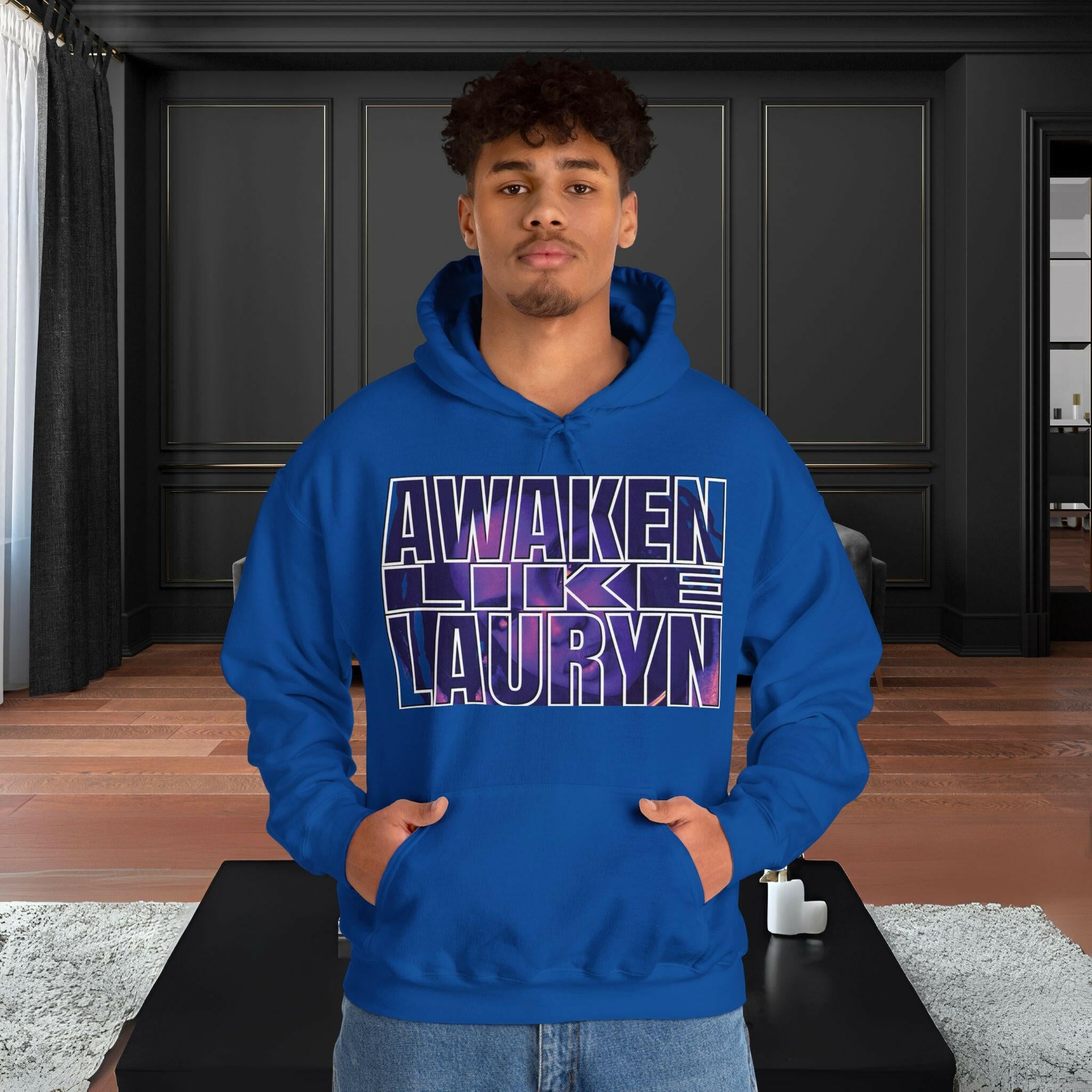 'Lauryn' Men's Hoodie - MKCM Modern Designs