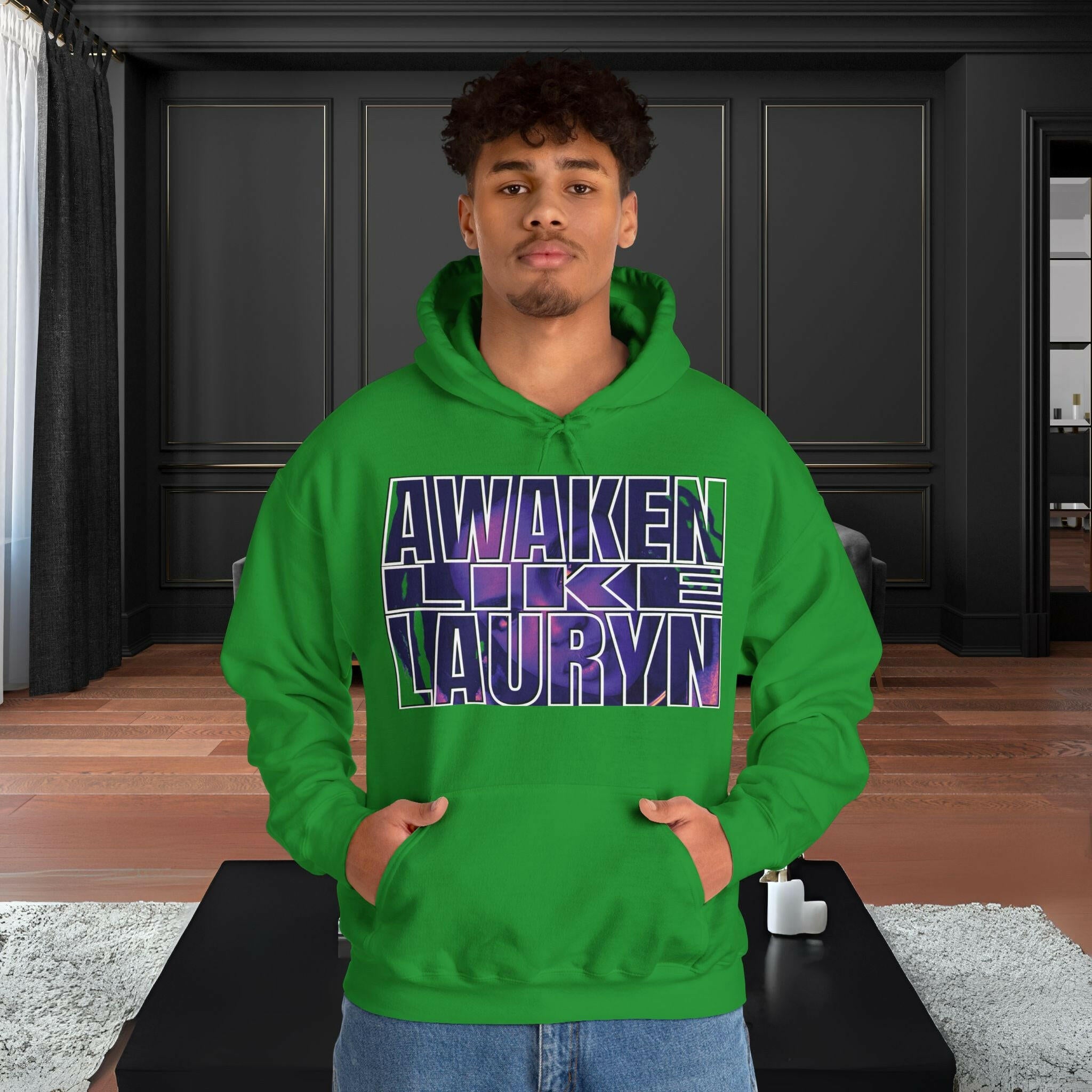 'Lauryn' Men's Hoodie - MKCM Modern Designs