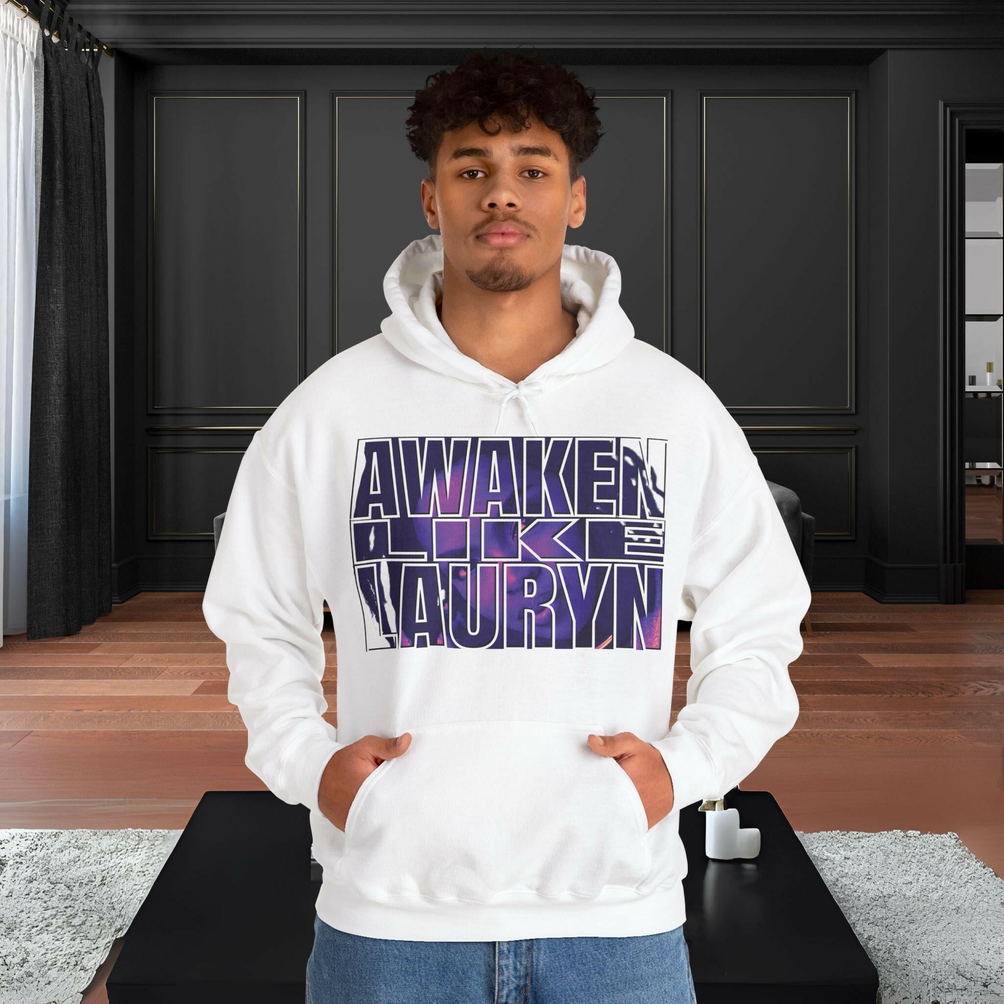 'Lauryn' Men's Hoodie - MKCM Modern Designs