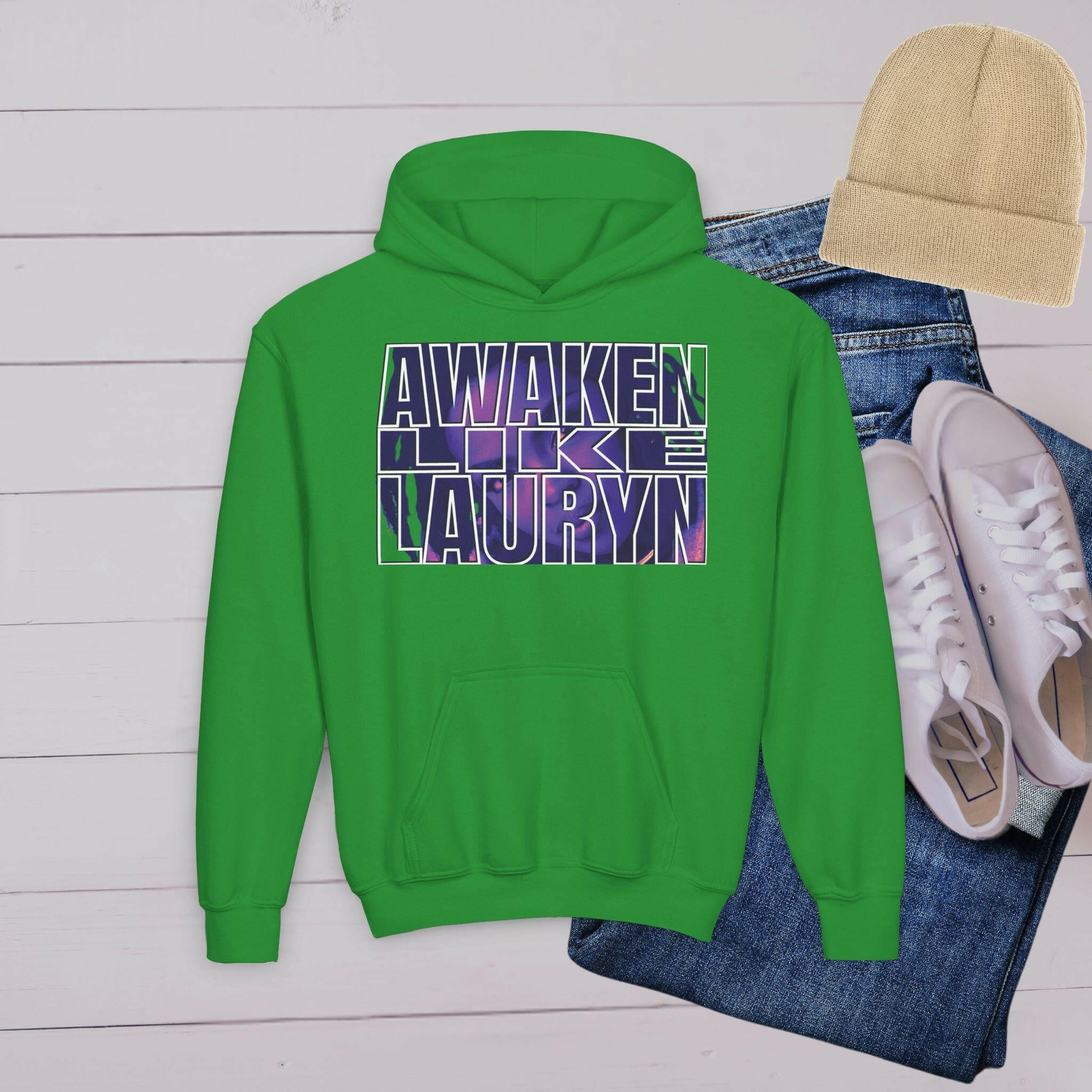 'Lauryn' Youth Hoodie - MKCM Modern Designs