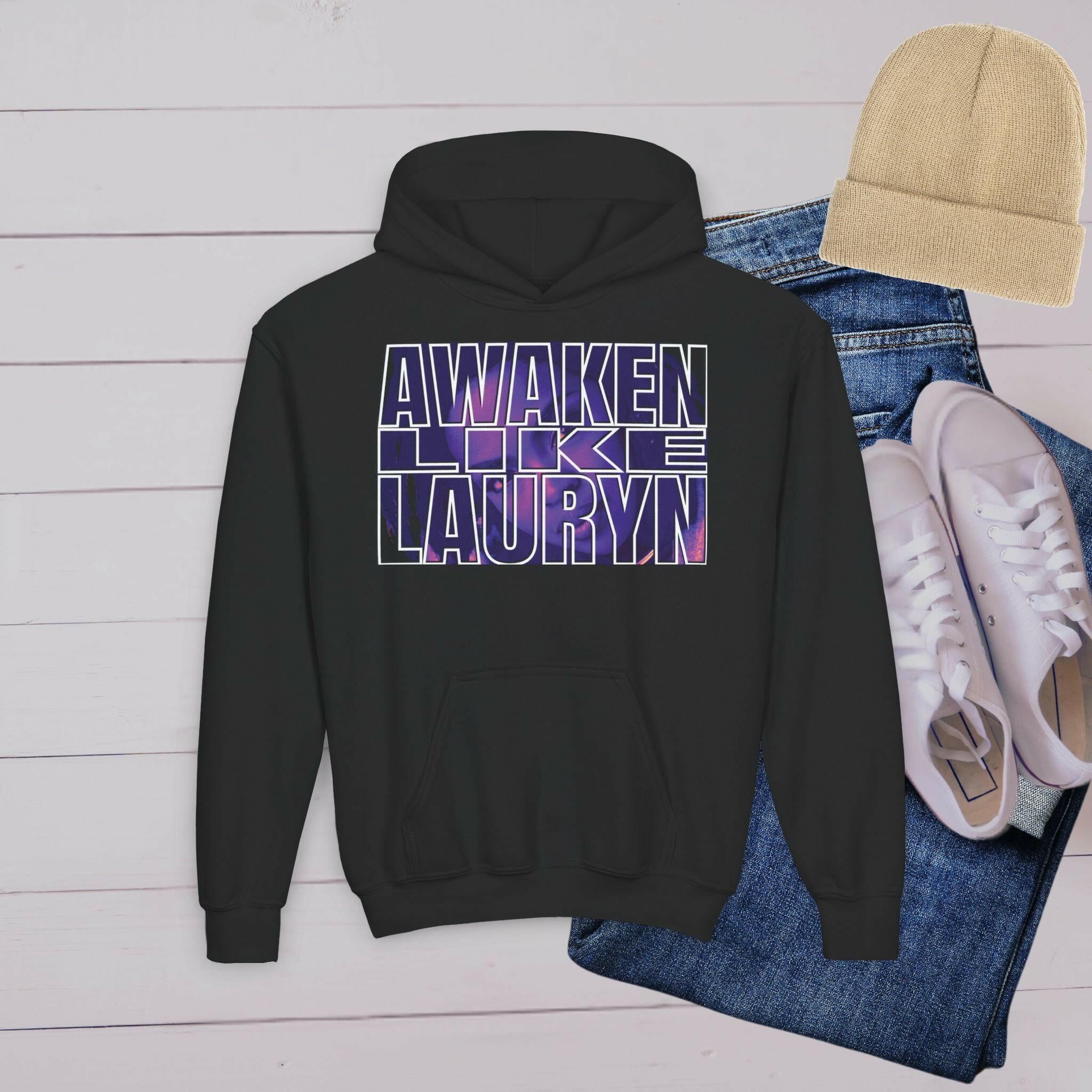 'Lauryn' Youth Hoodie - MKCM Modern Designs