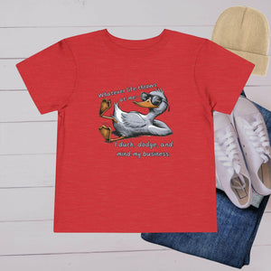 'Lil’ Duck, Big Attitude' Toddler Tee - MKCM Modern Designs