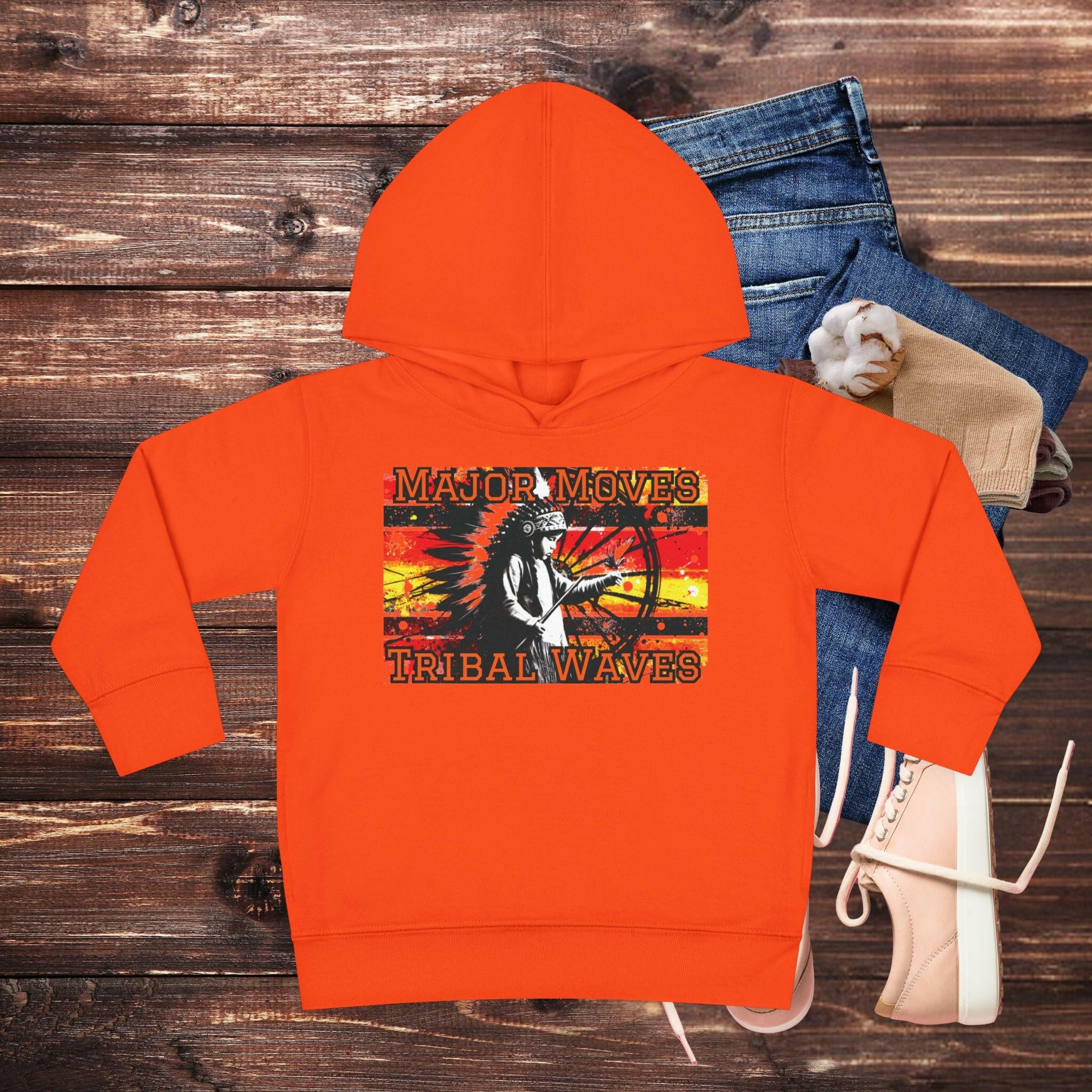 'Major Moves' Toddler Hoodie - MKCM Modern Designs