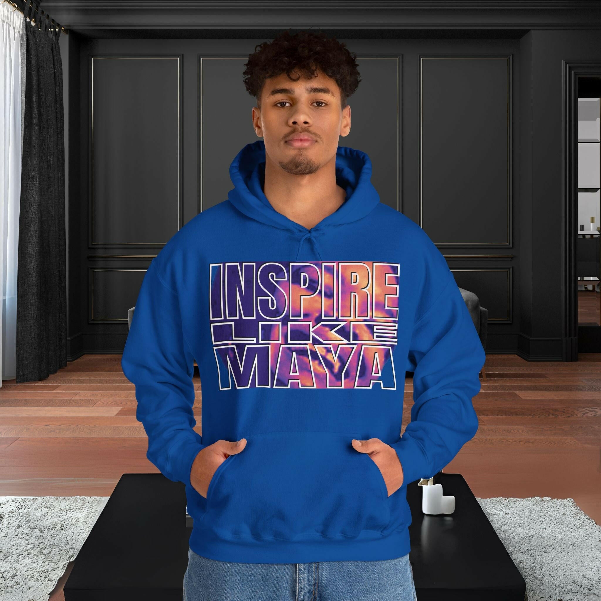 'Maya' Men's Hoodie - MKCM Modern Designs