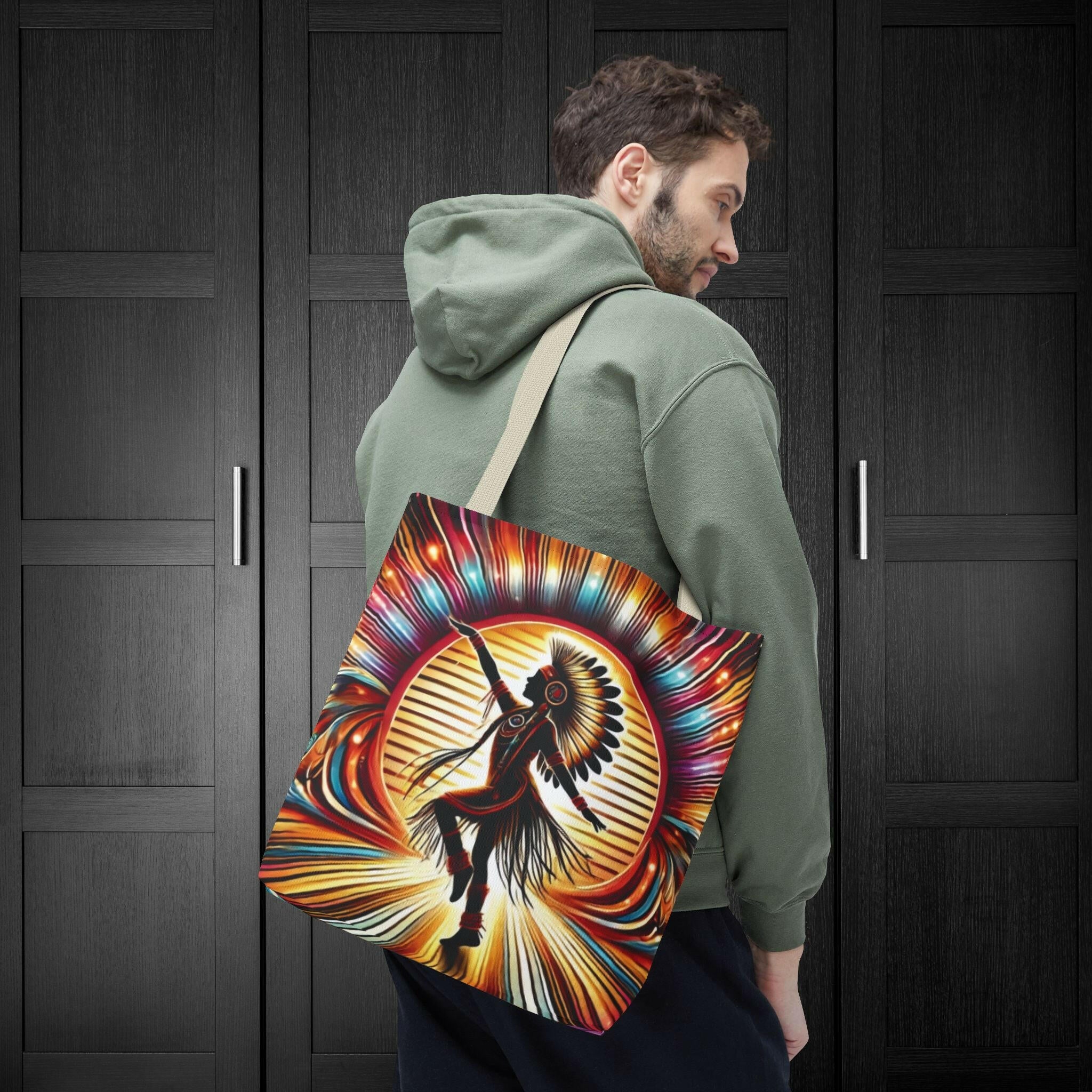 Native American Tote Bag - MKCM Modern Designs