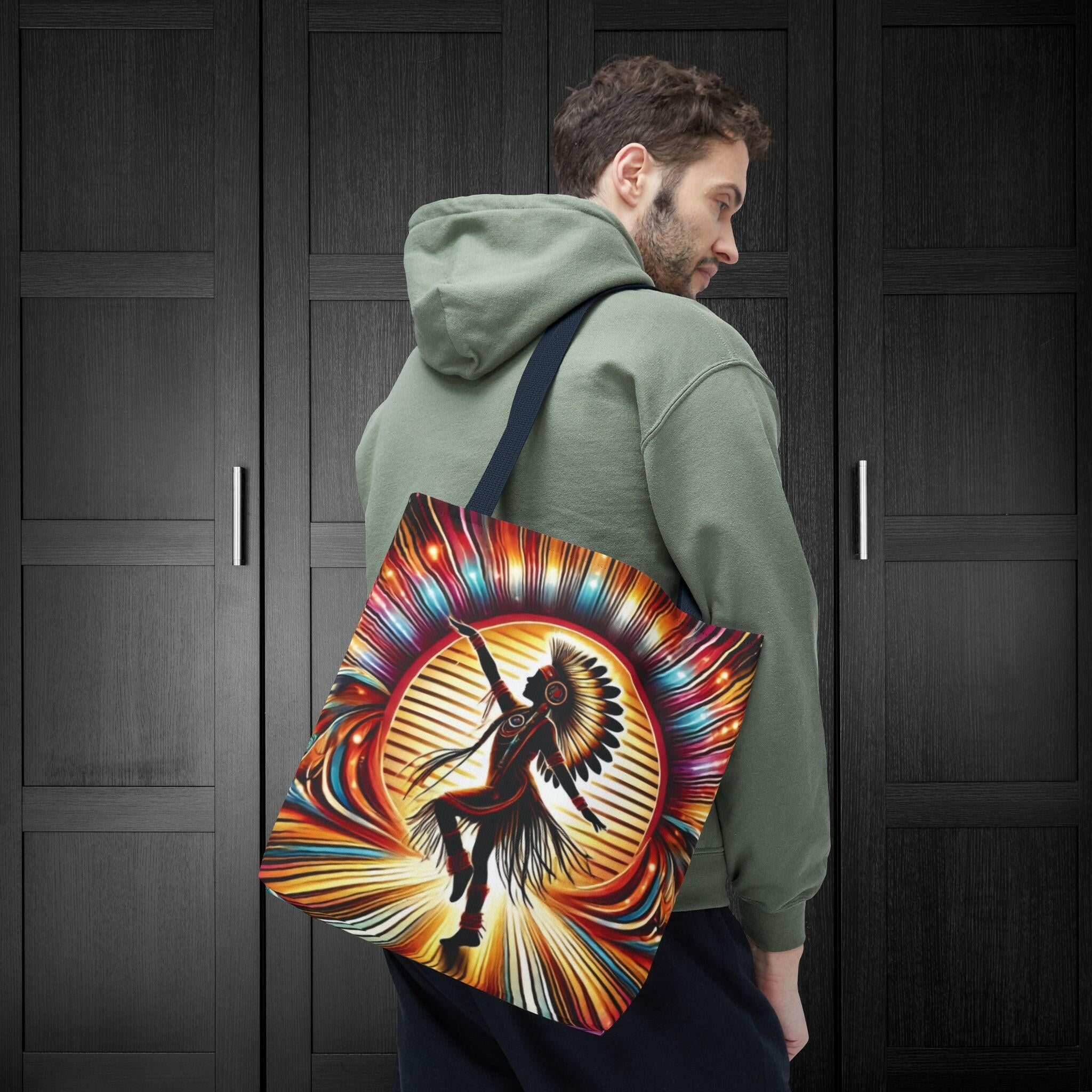 Native American Tote Bag - MKCM Modern Designs