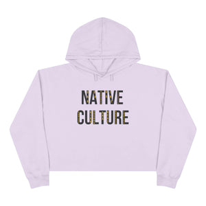 'Native Culture' Crop Hoodie - MKCM Modern Designs