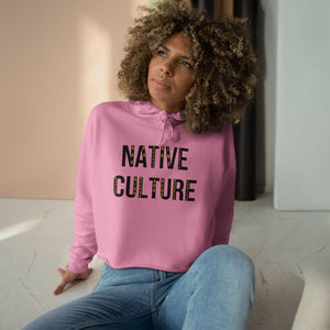 'Native Culture' Crop Hoodie - MKCM Modern Designs