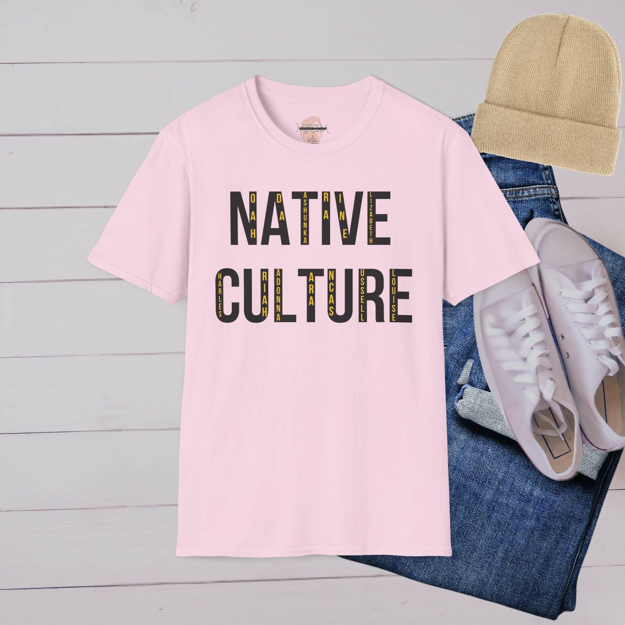 'Native Culture' T-Shirt - MKCM Modern Designs