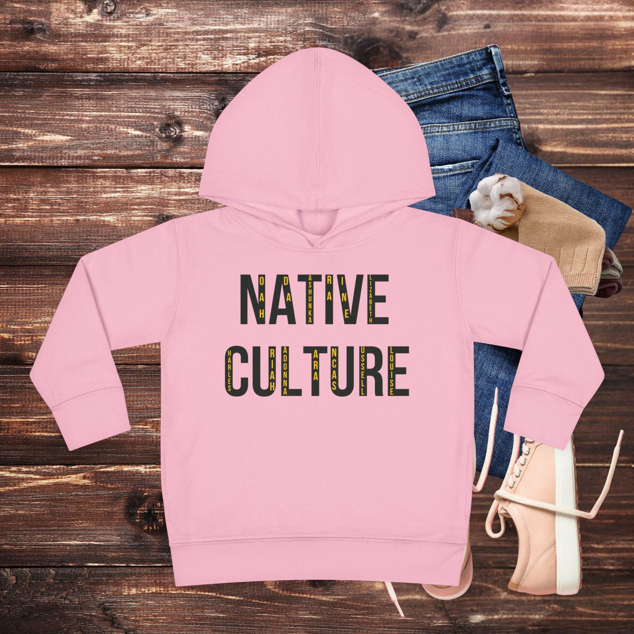 'NATIVE Culture' Toddler Hoodie - MKCM Modern Designs