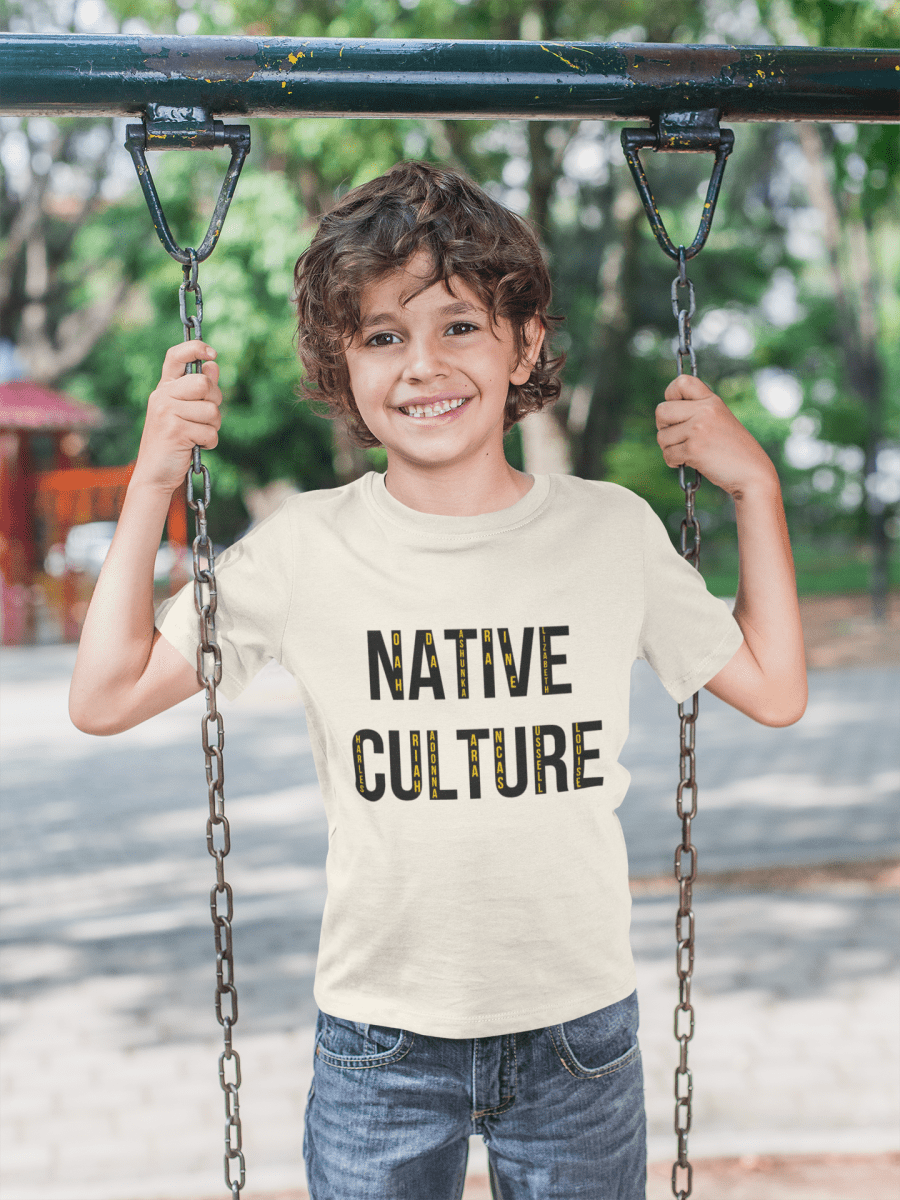 'NATIVE Culture’ Toddler Tee - MKCM Modern Designs