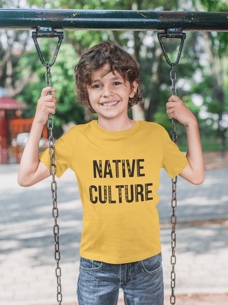 'NATIVE Culture’ Toddler Tee - MKCM Modern Designs