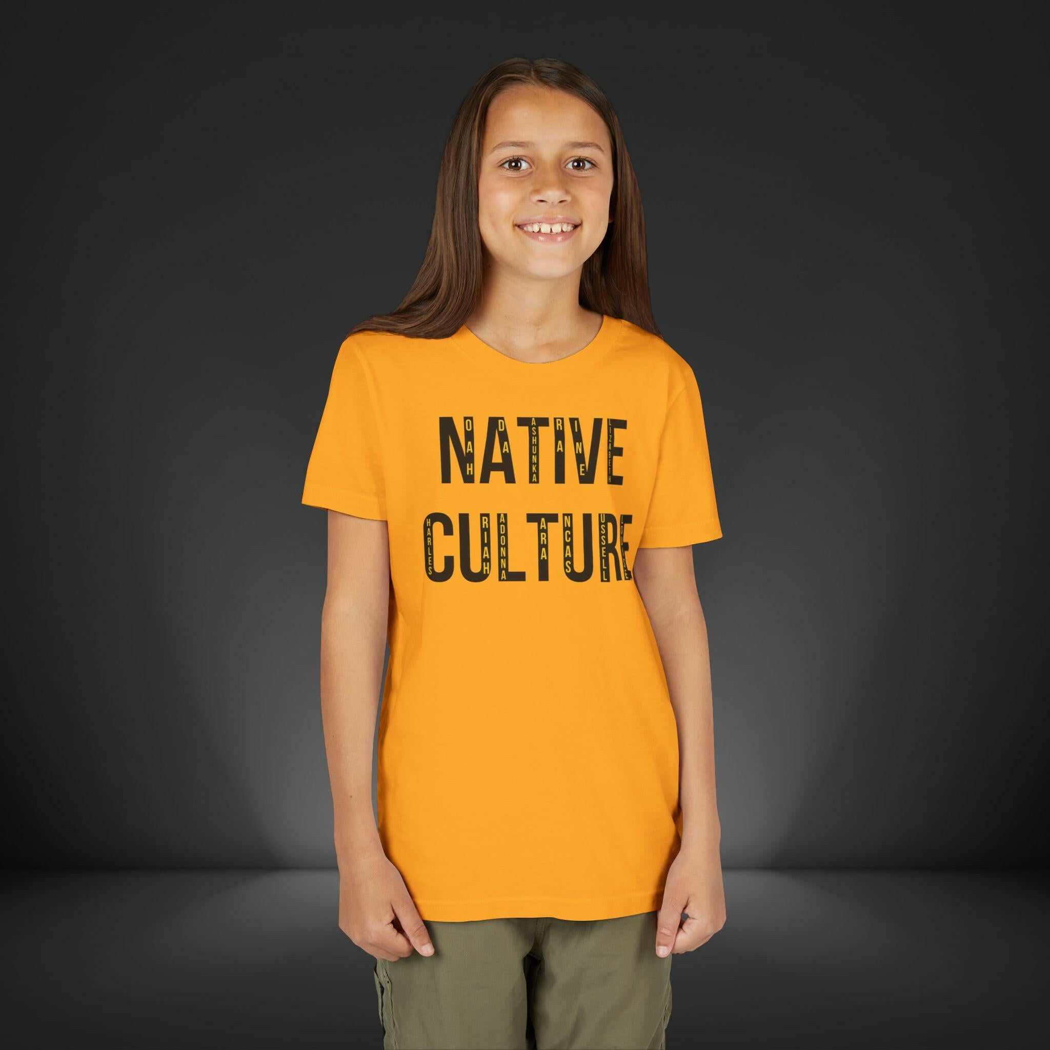 'NATIVE Culture' Youth Shirt - MKCM Modern Designs