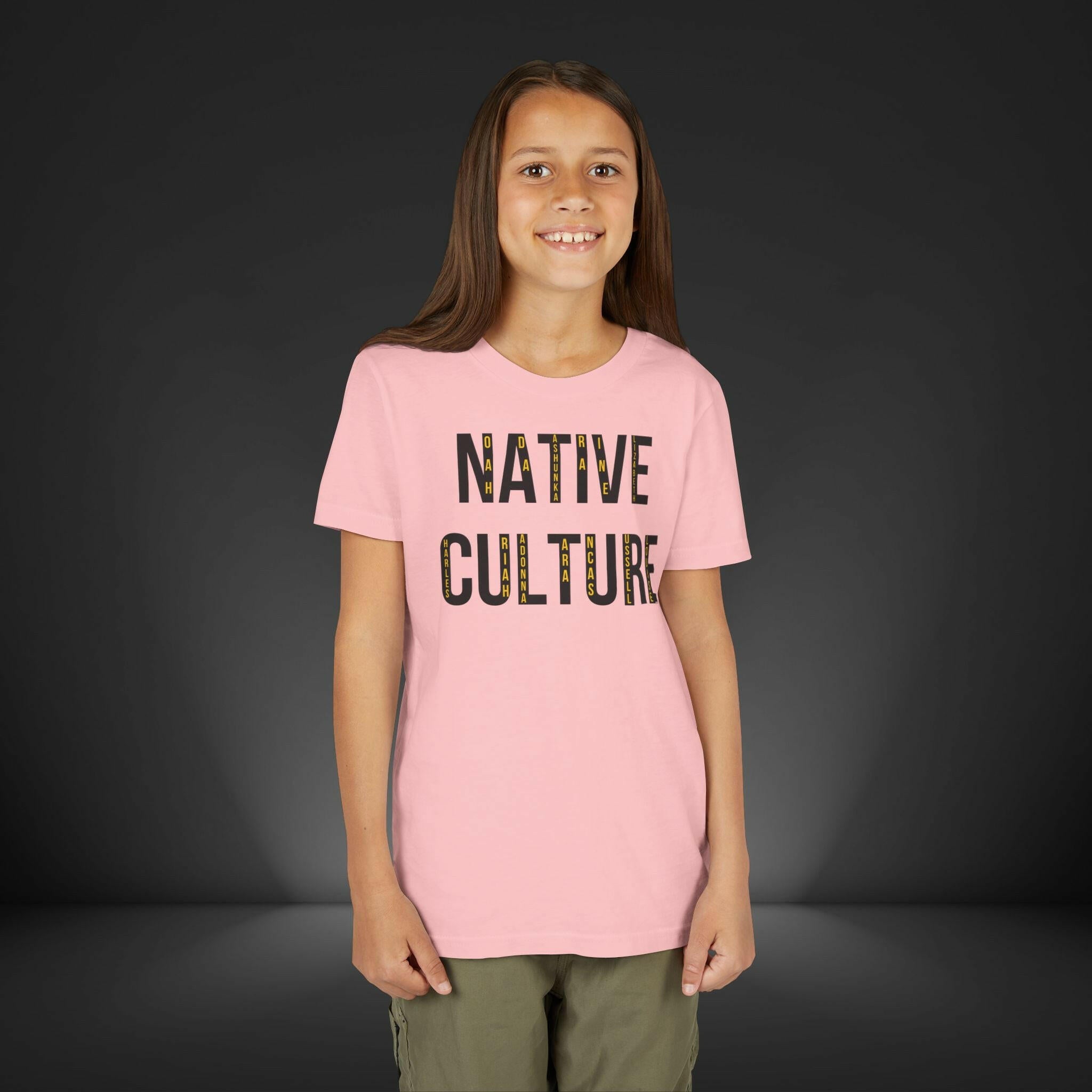 'NATIVE Culture' Youth Shirt - MKCM Modern Designs