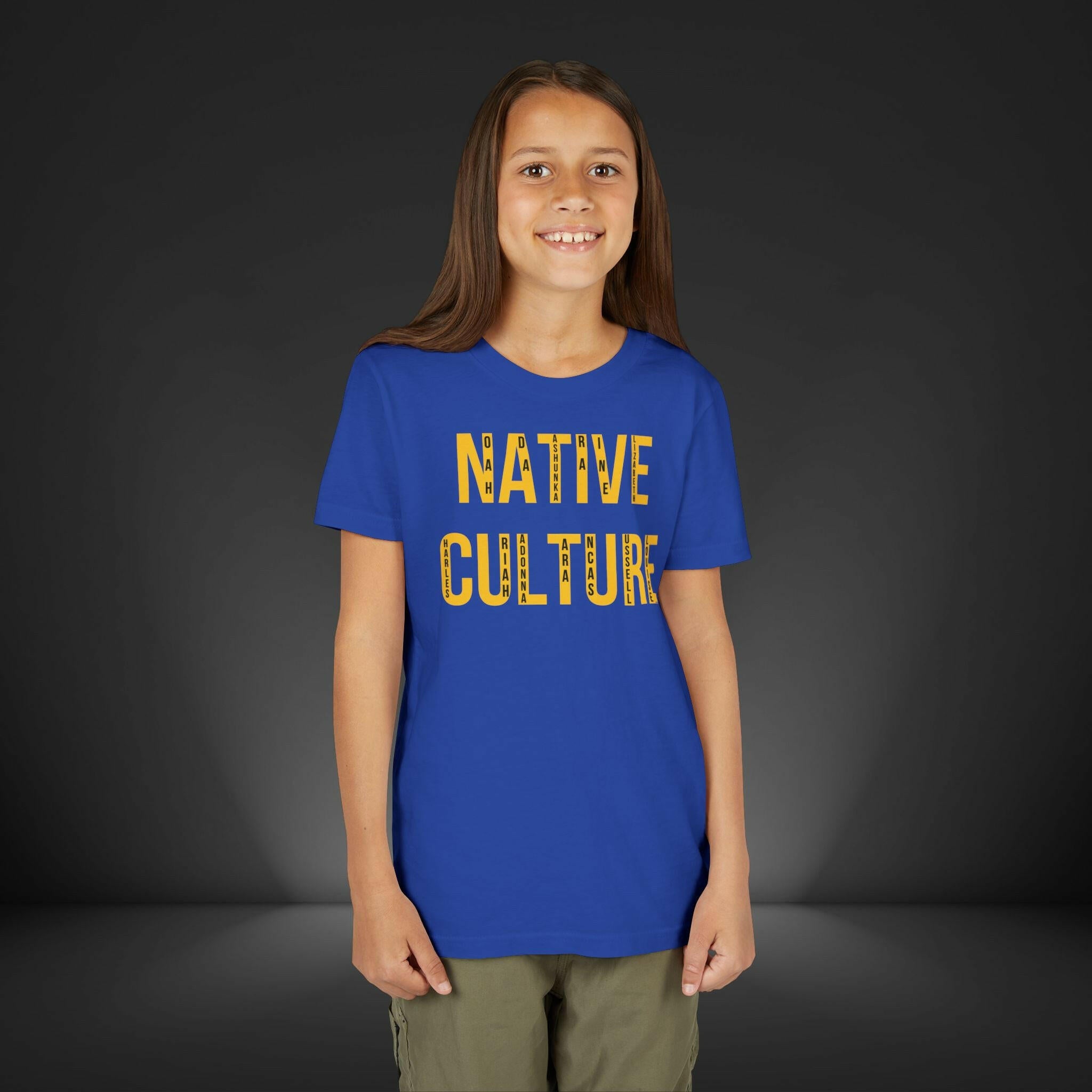 'NATIVE Culture' Youth Shirt - MKCM Modern Designs