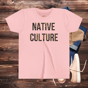 'NATIVE Culture' Youth Shirt - MKCM Modern Designs