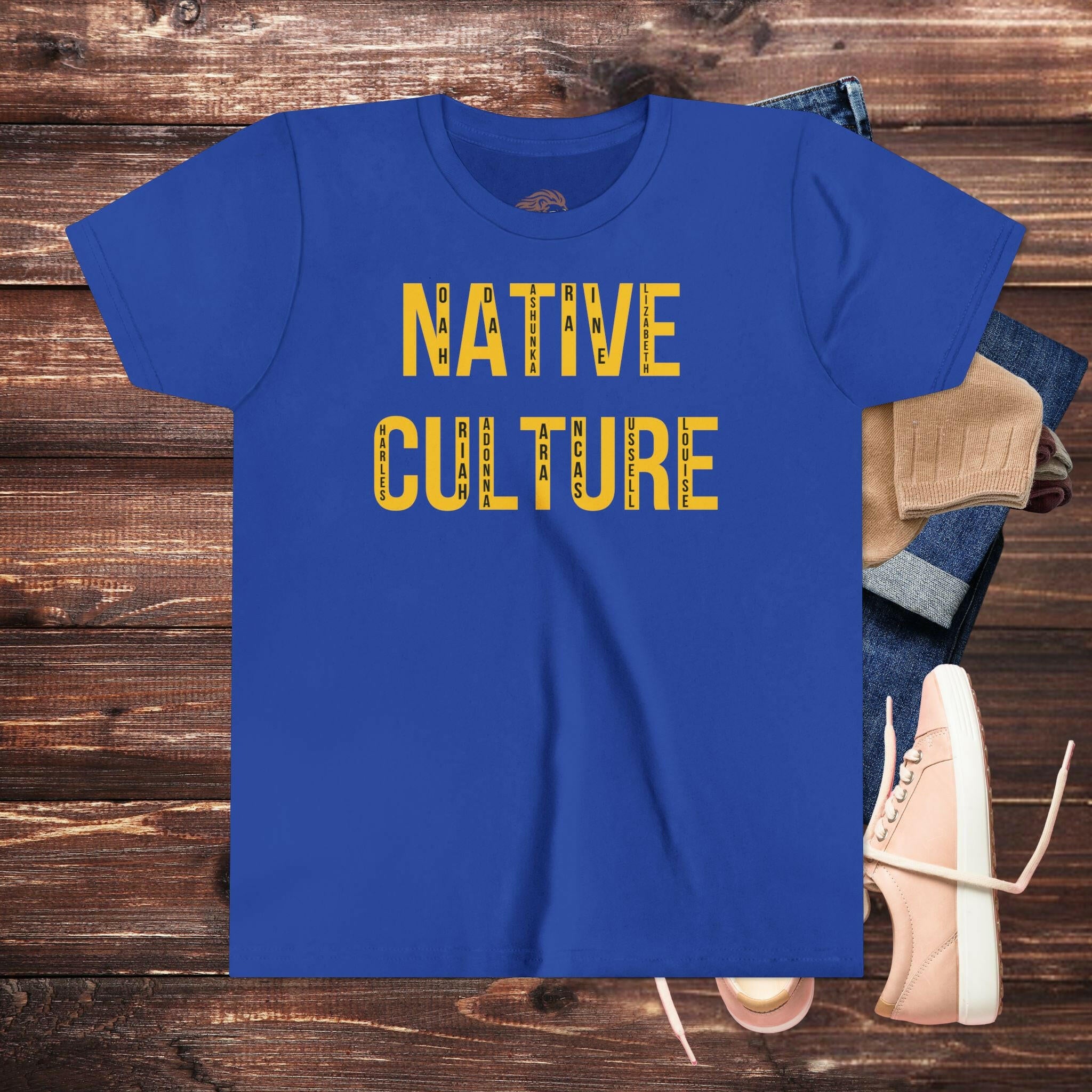 'NATIVE Culture' Youth Shirt - MKCM Modern Designs