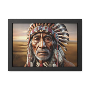 Native Elder Framed Art - MKCM Modern Designs