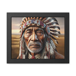 Native Elder Framed Art - MKCM Modern Designs