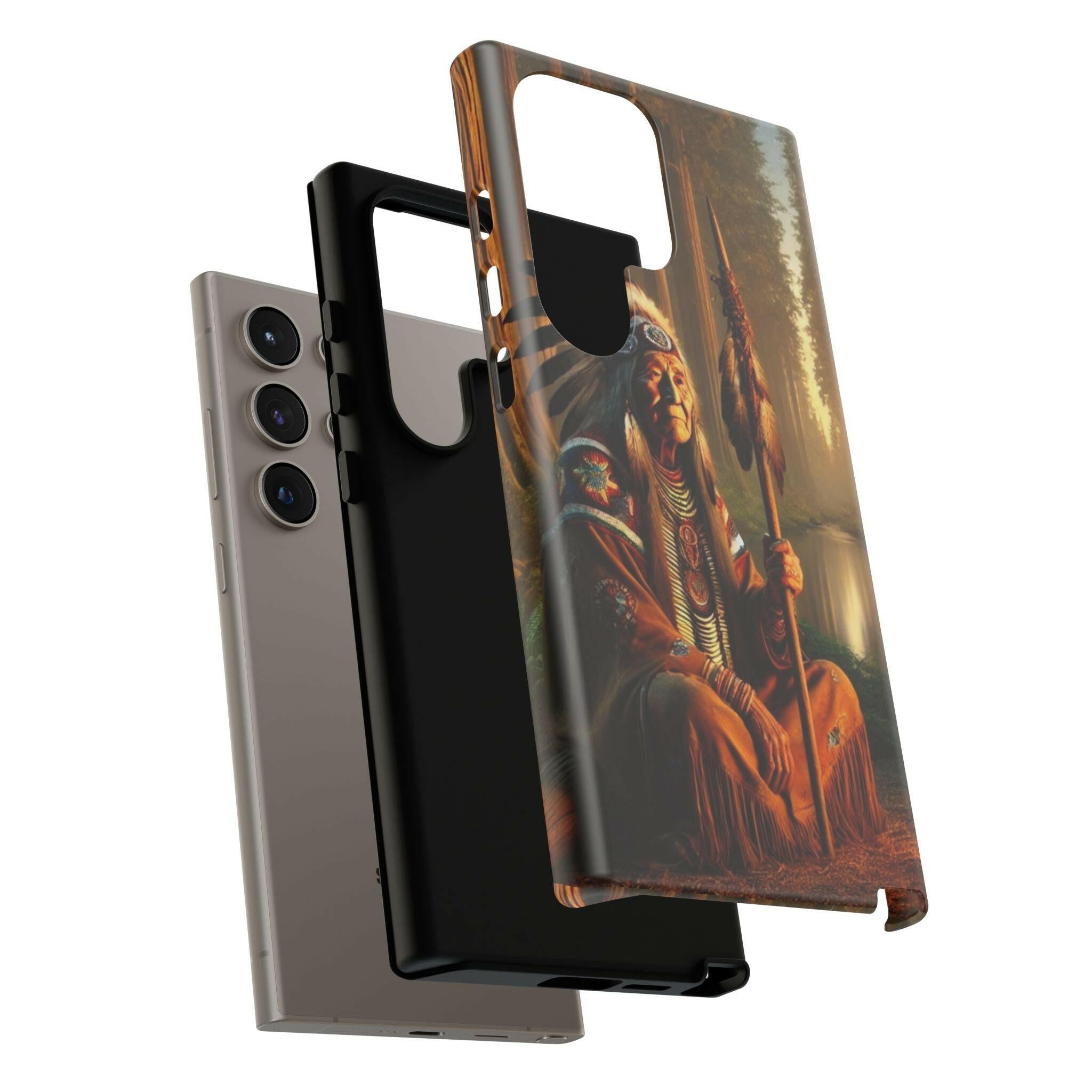 Native Elder Tough Phone Case - MKCM Modern Designs