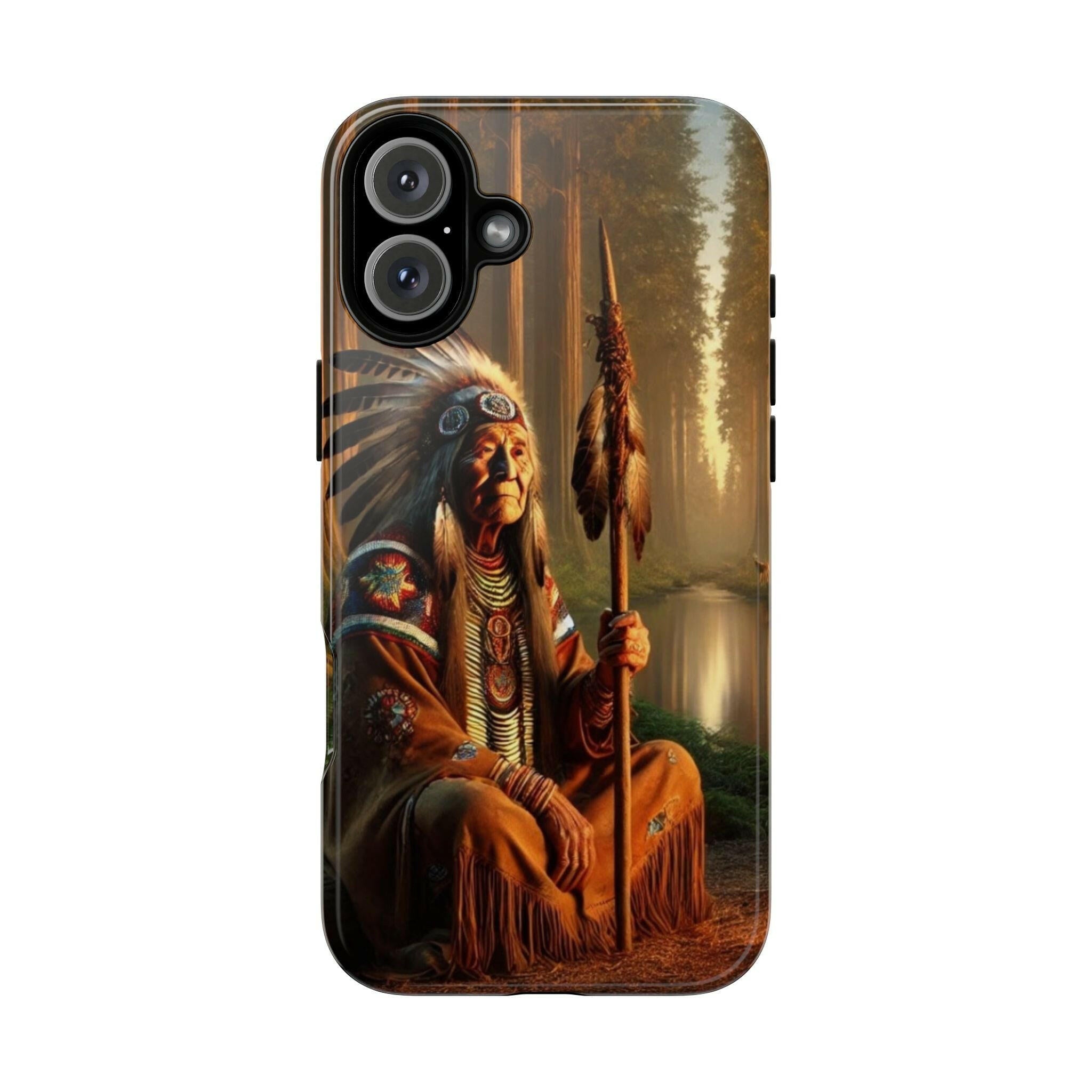 Native Elder Tough Phone Case - MKCM Modern Designs