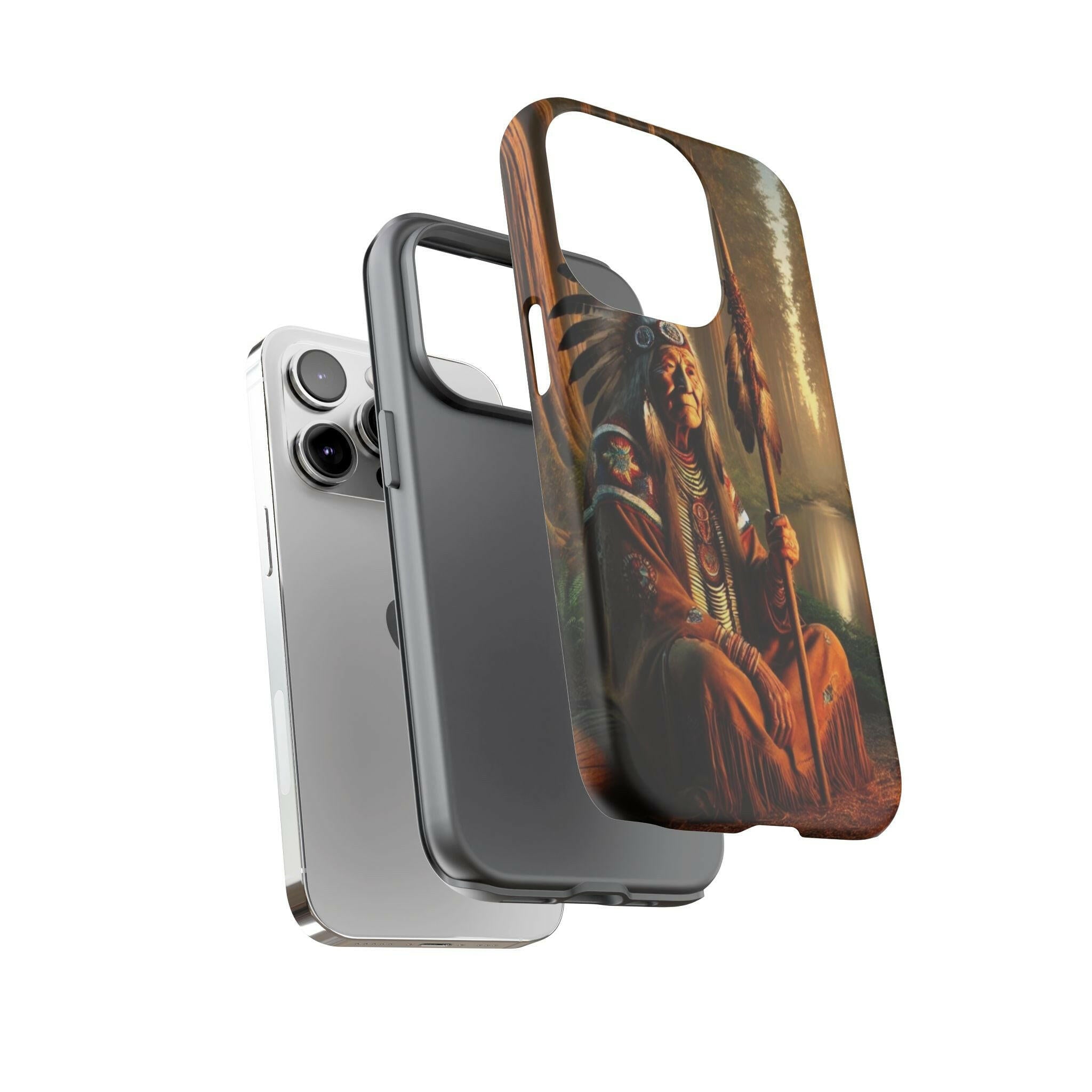 Native Elder Tough Phone Case - MKCM Modern Designs