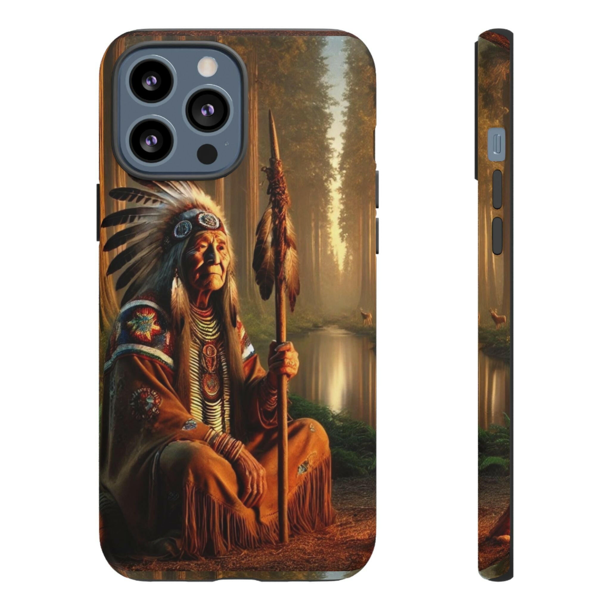 Native Elder Tough Phone Case - MKCM Modern Designs