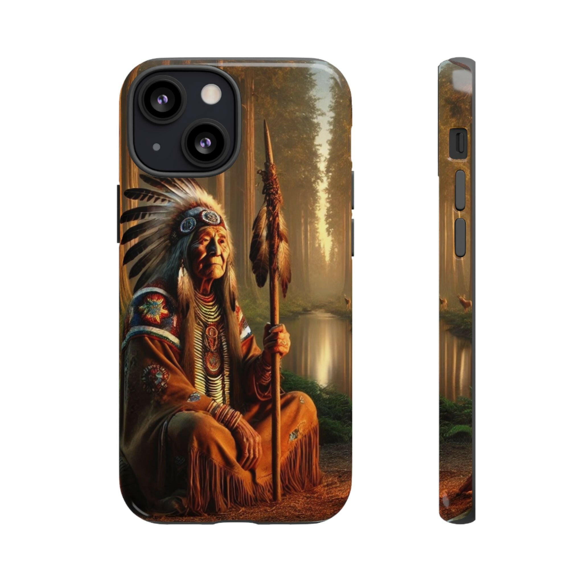 Native Elder Tough Phone Case - MKCM Modern Designs