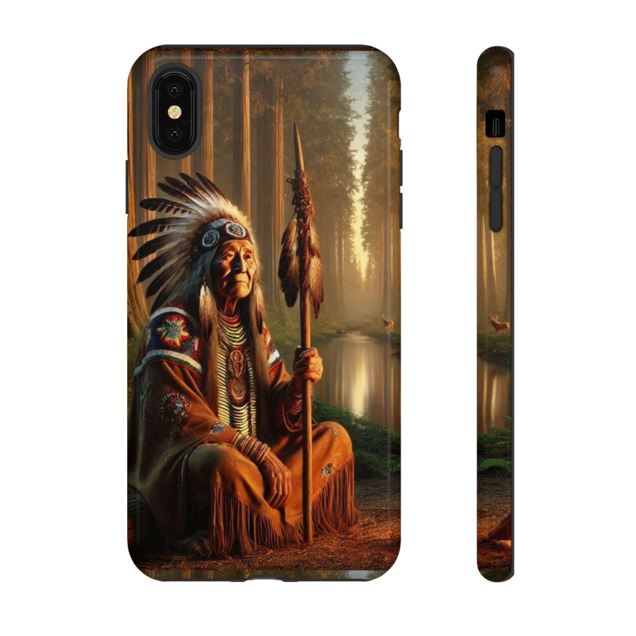 Native Elder Tough Phone Case - MKCM Modern Designs