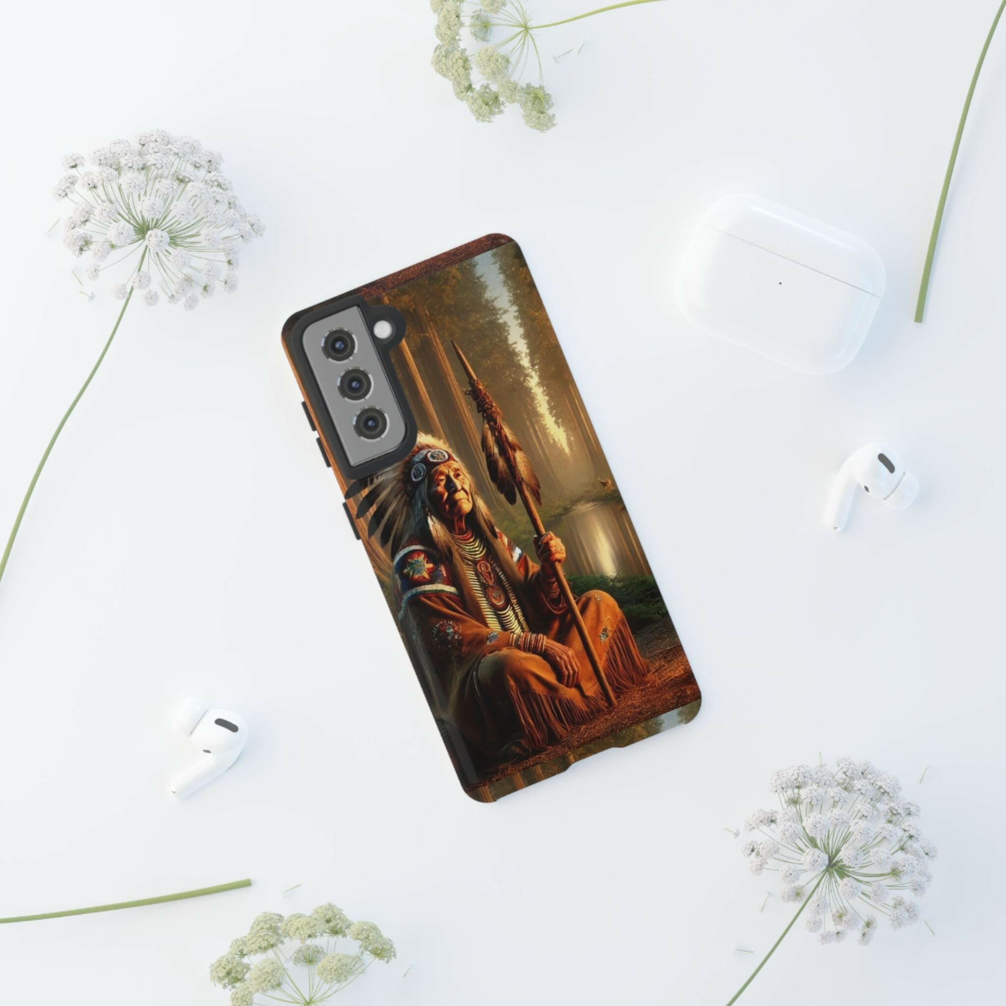 Native Elder Tough Phone Case - MKCM Modern Designs