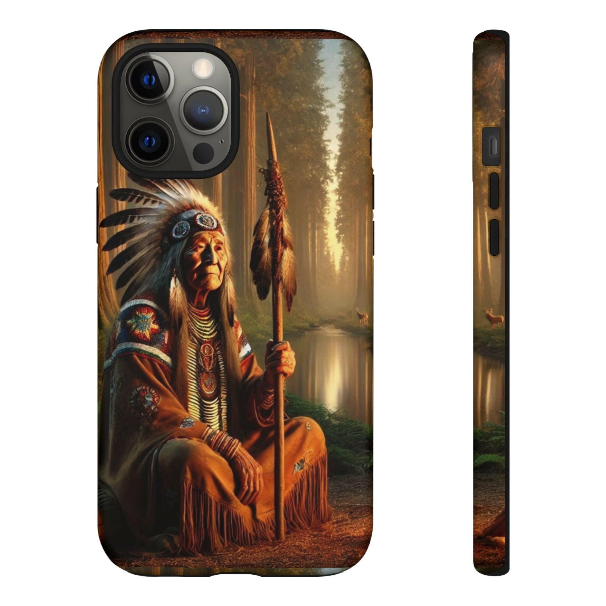 Native Elder Tough Phone Case - MKCM Modern Designs