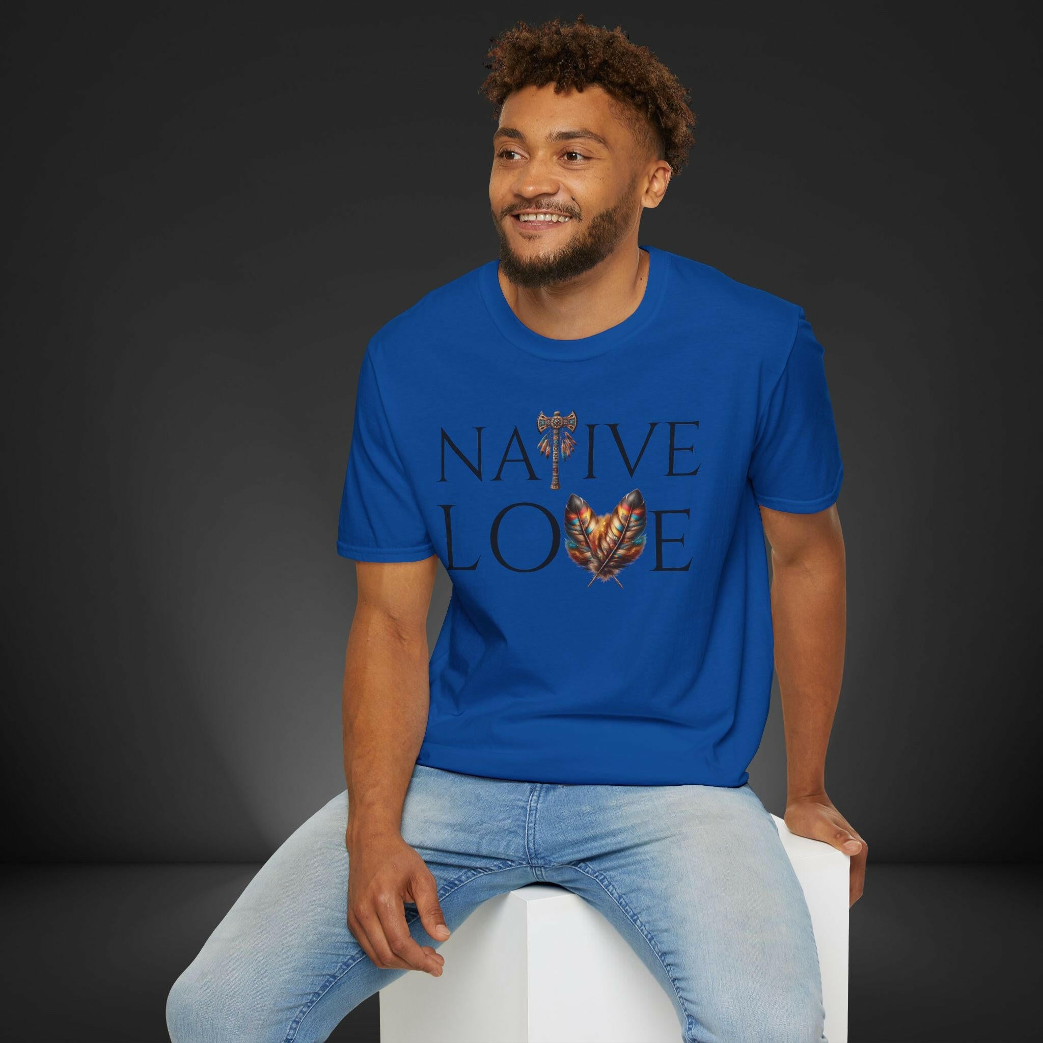 'Native Love' T-Shirt - MKCM Modern Designs