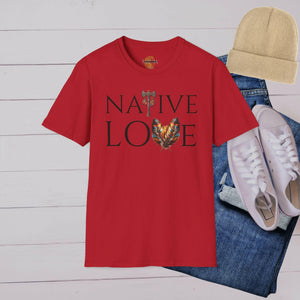 'Native Love' T-Shirt - MKCM Modern Designs