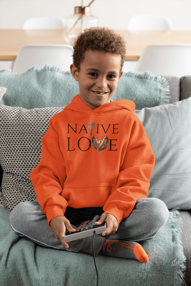 'Native Love' Toddler Hoodie - MKCM Modern Designs