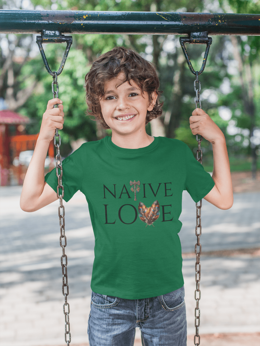 'Native Love’ Toddler Tee - MKCM Modern Designs