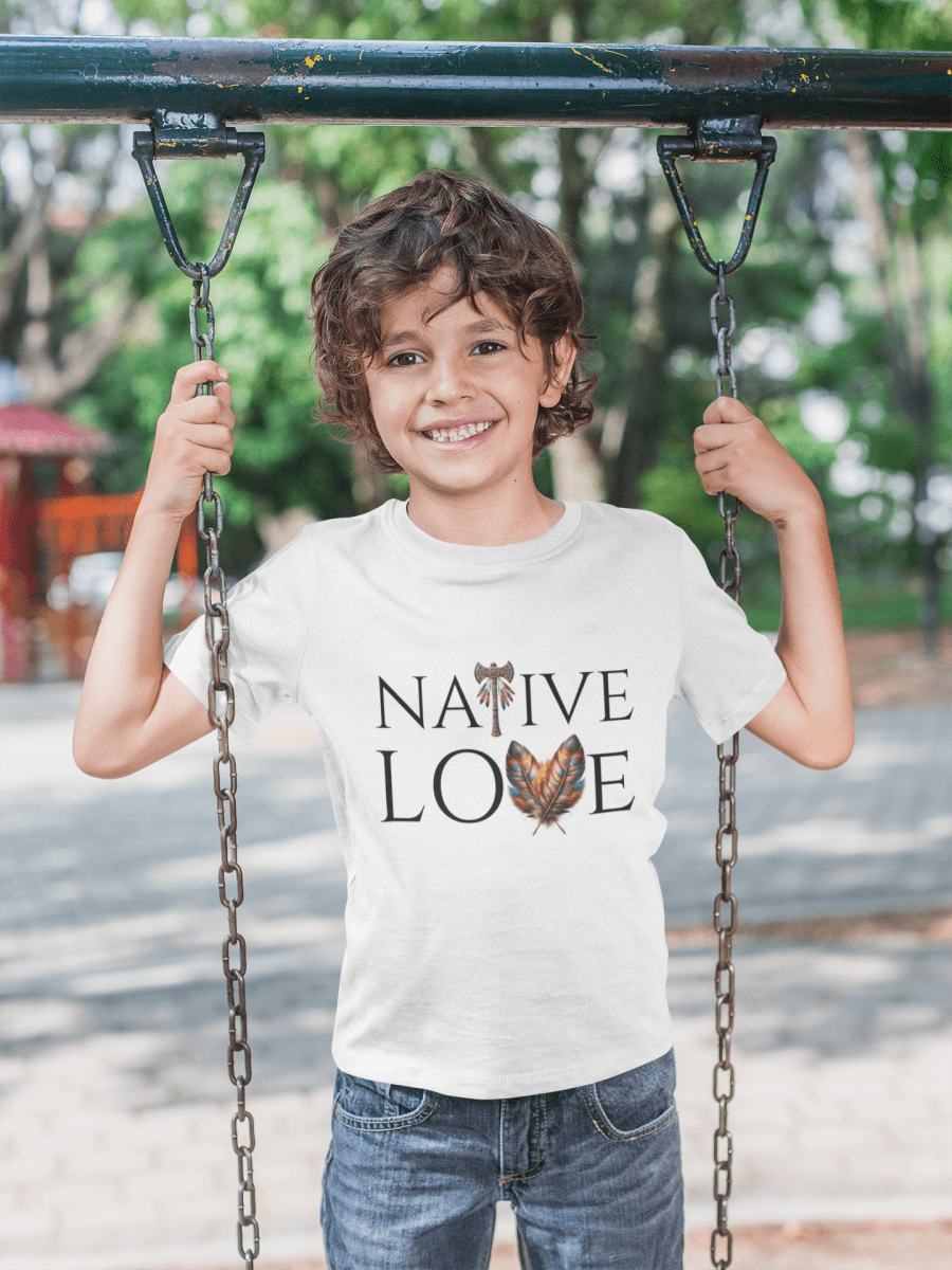 'Native Love’ Toddler Tee - MKCM Modern Designs