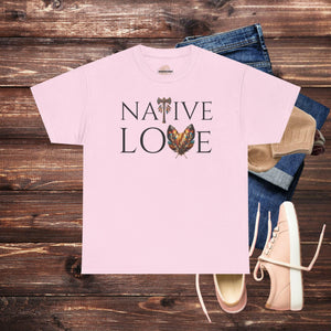 ‘Native Love' Women's Tee - MKCM Modern Designs