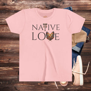 'Native Love' Youth Shirt - MKCM Modern Designs