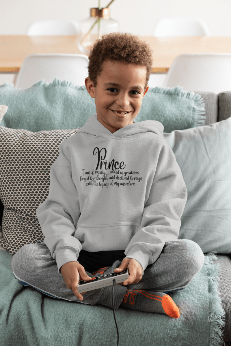 'Prince' Toddler Hoodie - MKCM Modern Designs