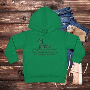 'Prince' Toddler Hoodie - MKCM Modern Designs