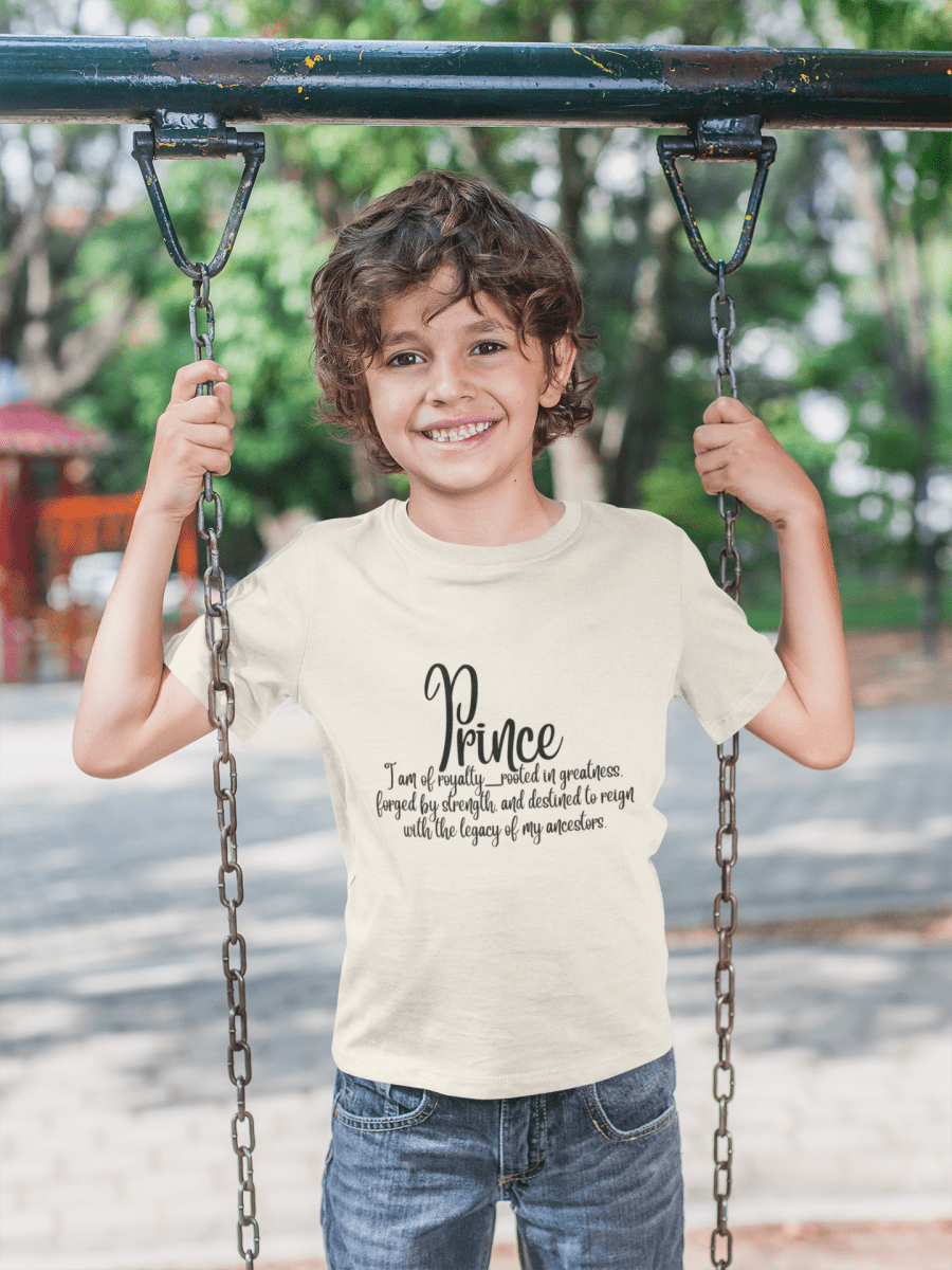 ‘Prince’ Toddler Tee - MKCM Modern Designs