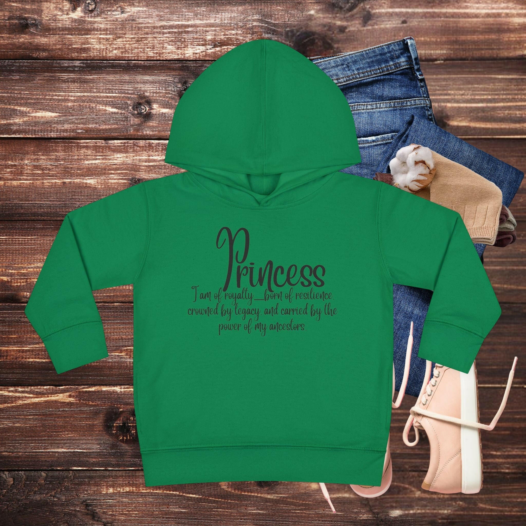 'Princess' Toddler Hoodie - MKCM Modern Designs