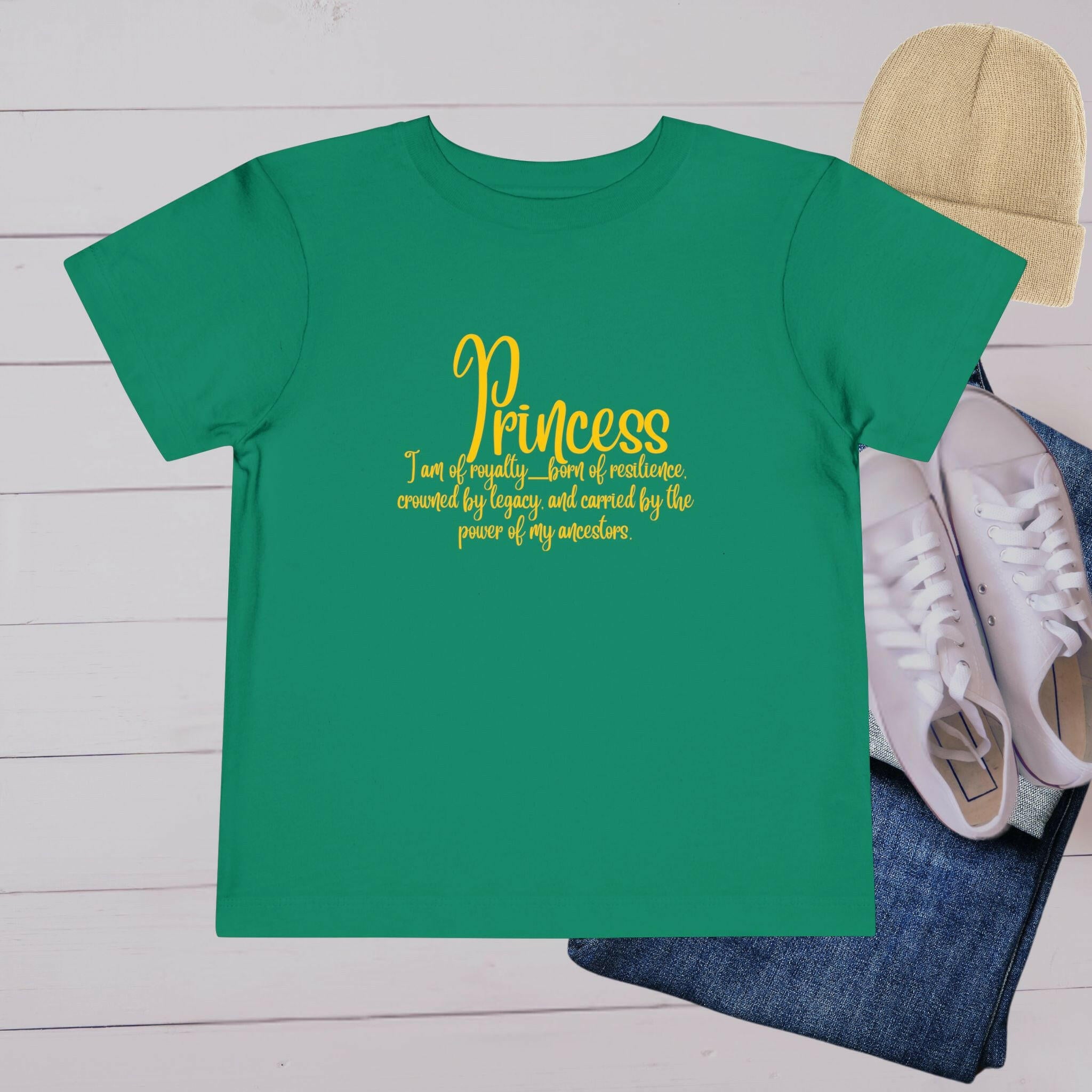 ‘Princess’ Toddler Tee - MKCM Modern Designs